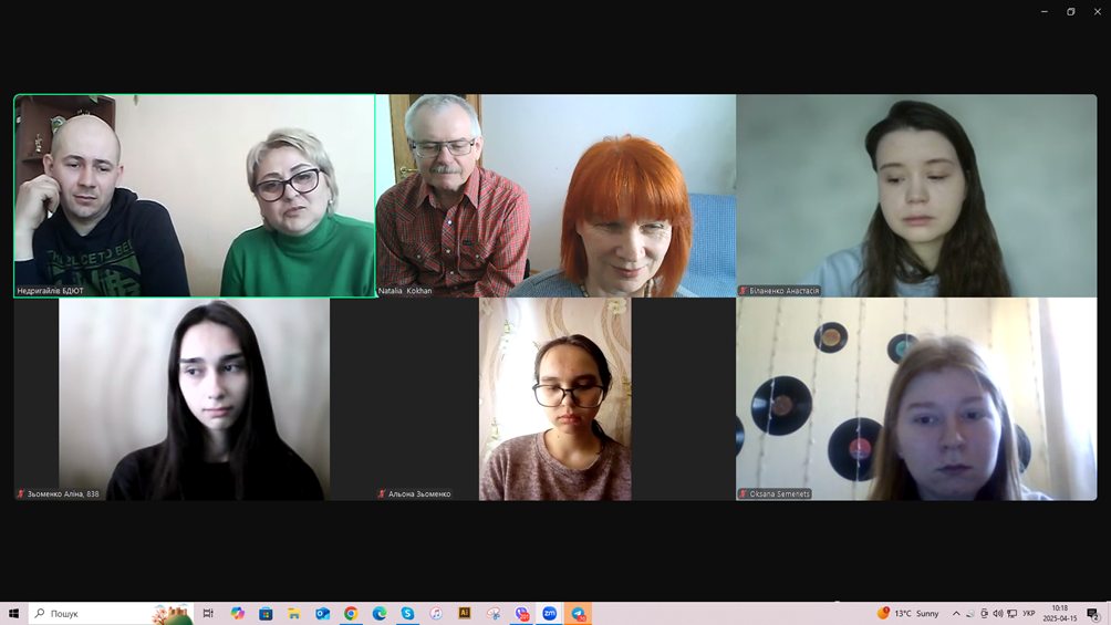 Спілкування студентів кафедри ОТМ та дизайну зі студентами ХДАДМ