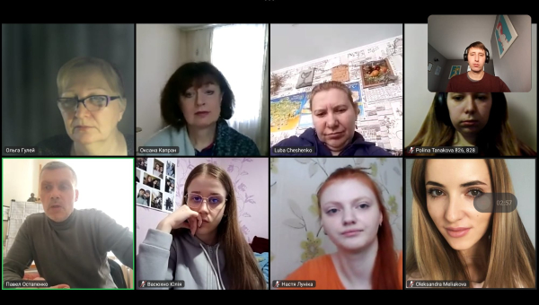 Зустріч членів робочих груп освітньо-професійних програм Середня освіта (Образотворче мистецтво) та Образотворче мистецтво. Станковий живопис зі здобувачами освіти