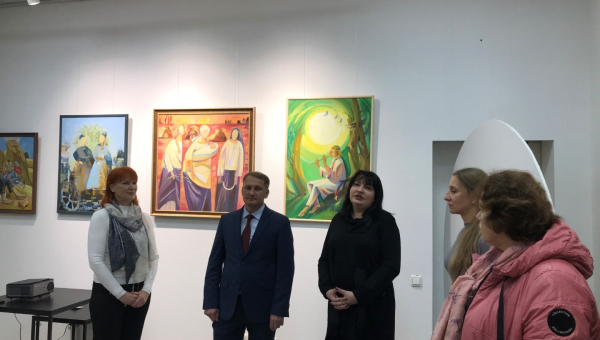 Відкриття виставки творчих робіт студентів