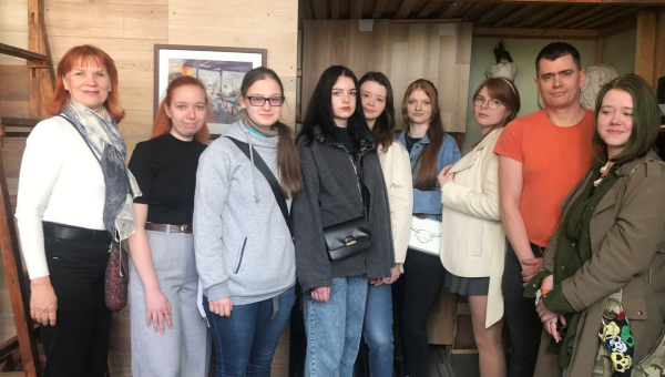 Студенти кафедри в майстернях художників